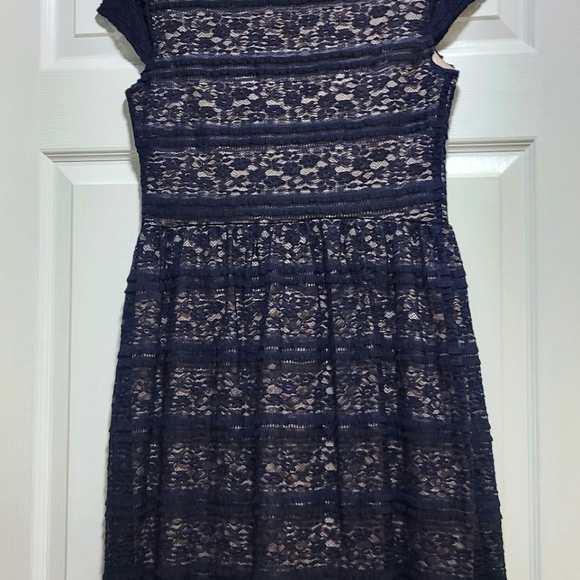 NWOT ENFOCUS PETITE LACE DRESS 8P - Picture 7 of 8